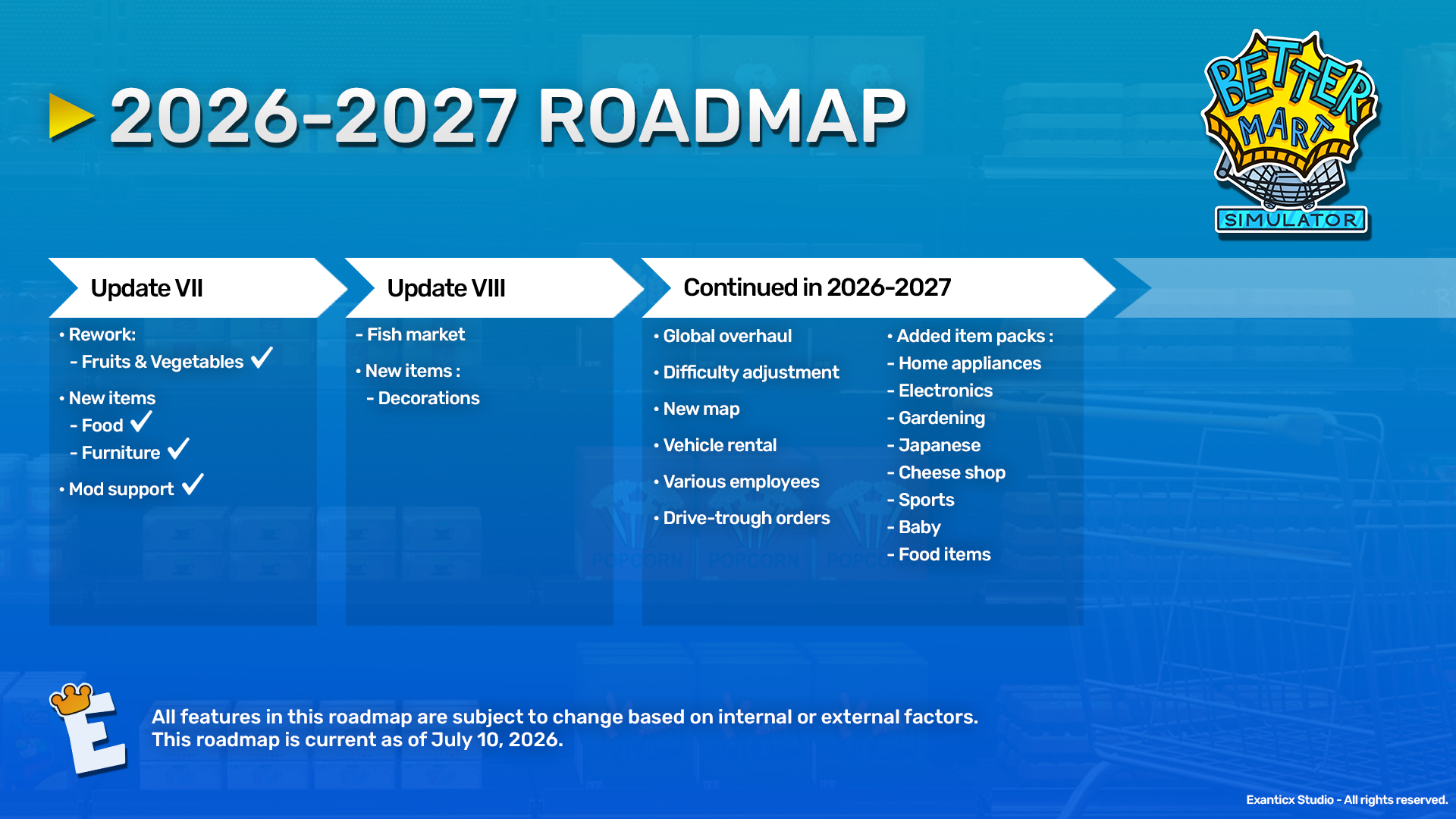 Roadmap