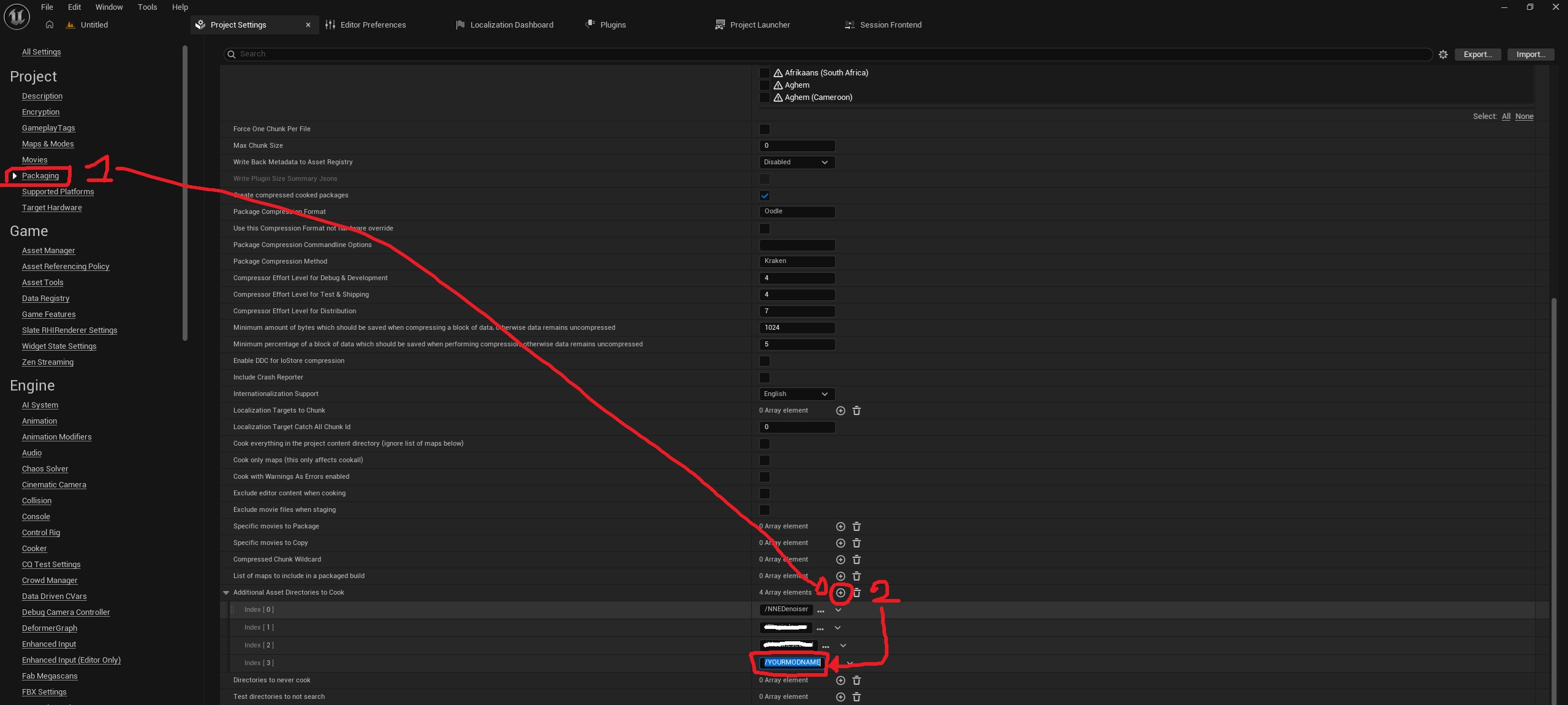 How add exception to plugin