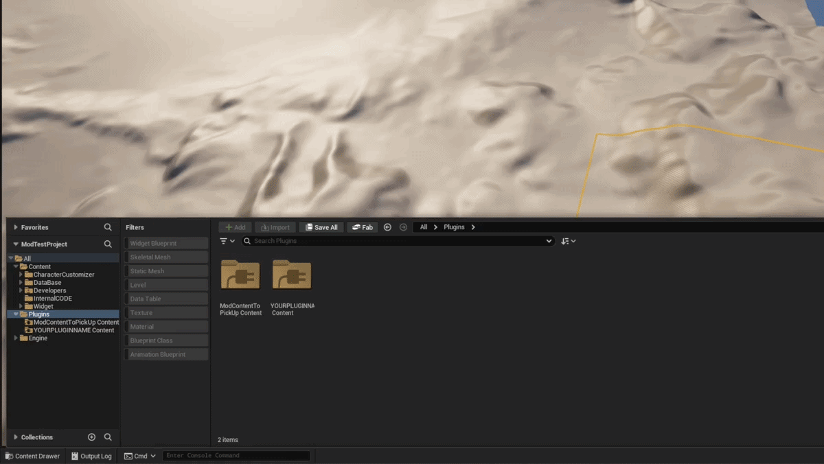 How have file in your plugin