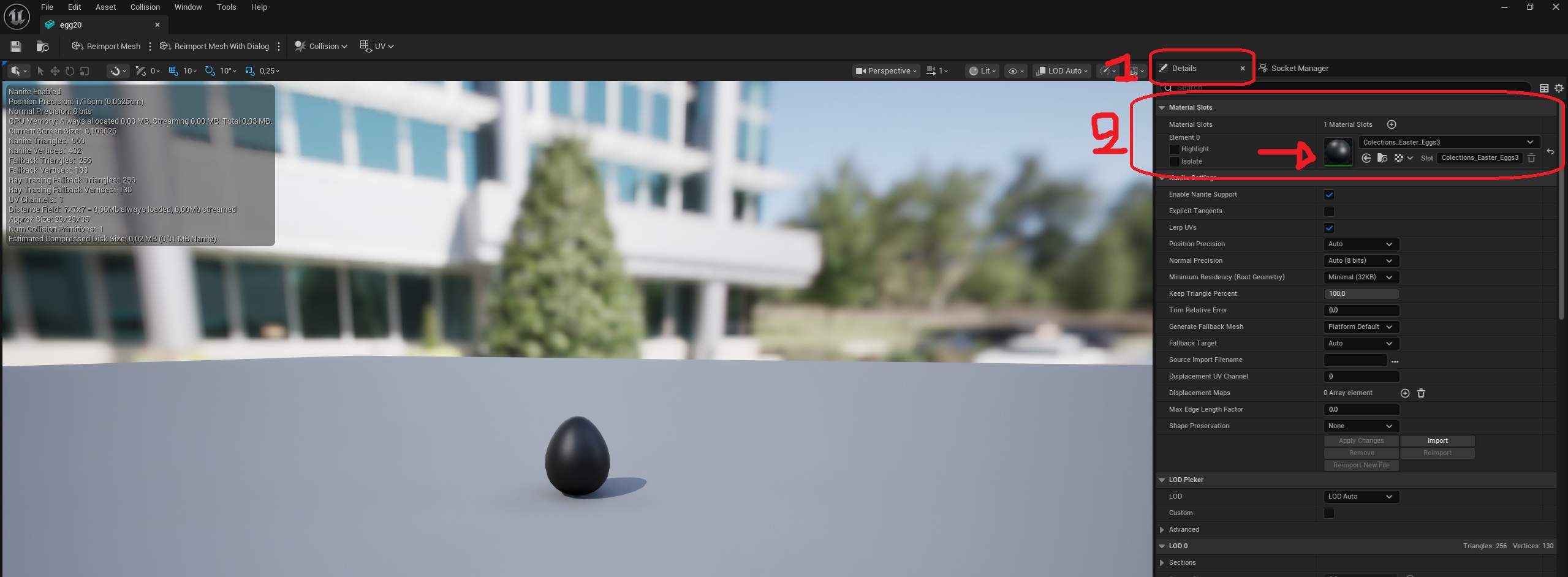 how see Linked materials