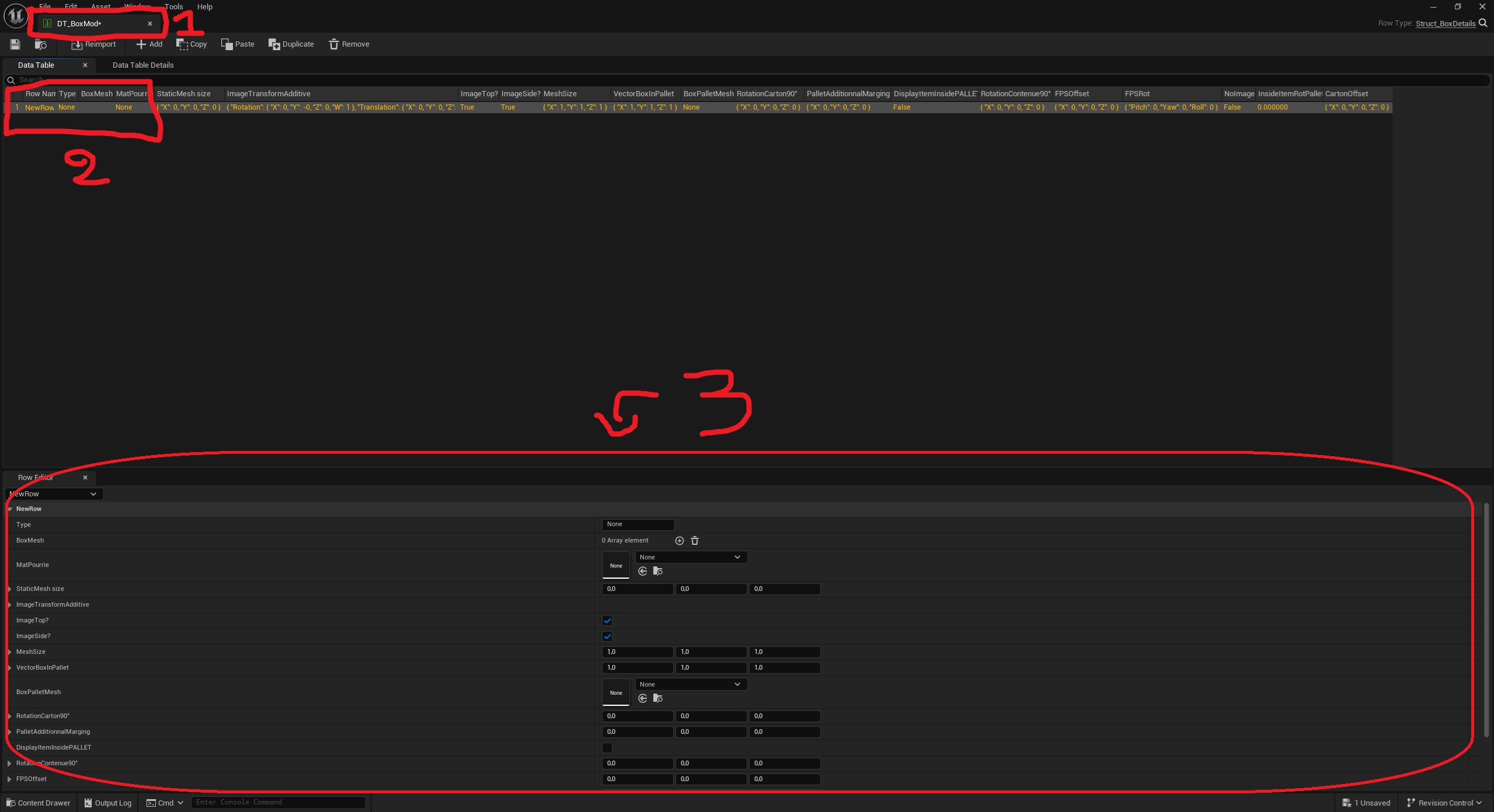 How proceed with data